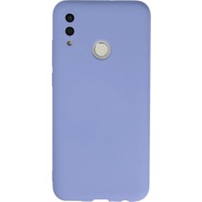 Huawei P Smart 2019 Kılıf Nano Içi Kadife Silikon - Lila