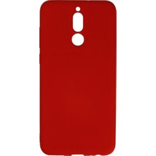 Miss Mojo Huawei Mate 10 Lite Kılıf Nano Içi Kadife Silikon - Kırmızı