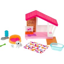 Barbie Ev Dekorasyonu Oyun Setleri GRG75-GRG78 Renkli Aksesuarlarla Eğlenceli Oyun Deneyimi