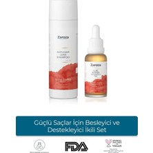 Güçlü Saçlar Için Besleyici ve Destekleyici Ikili Set