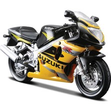 Maisto Tech Maisto 1:18 Ölçekli Suzuki GSX-R600 Model Motorsiklet Gerçekçi Detaylar ile Koleksiyonluk
