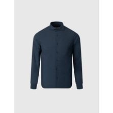North Sails Regular Fit Esnek ve Kırışmaz Italyan Yaka Erkek Gömlek