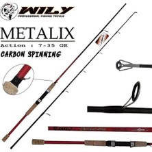 Wily Metalix 240 cm Spin Kamış 7-35 gr