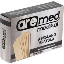 Aremed Abeslang Tahta Dil Basacağı 100lü Non-Steril