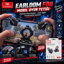Earldom F08 Yüksek Hassasiyetli Oyun Tuşu - Siyah