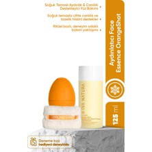 Iva Natura Orange Face Shot - Frozen Face Essence 3'lü Set (ESSENCE+HAVLU+BUZ KALIBI)