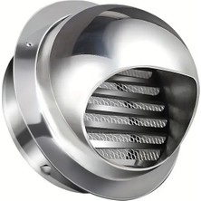 Peronline Dekoratif Duvar ve Cam Balkon Menfezi Paslanmaz 150MM