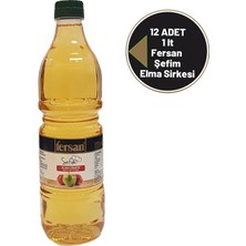 FERSAN Şefim Elma Sirkesi 1 lt x 12 Adet