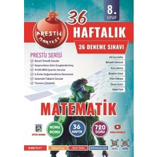 Nartest Yayınevi Nartest 8. Sınıf Haftalık Matematik Denemeleri Nartest Yayınları