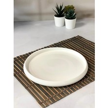 Acar Bianca Perla Porselen Yuvarlak Tabak - 23 cm SCT-21-0221