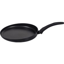 Mudo Home Mudo Concept Neo Tıtanyum Granit Krep Tavası 26 cm Siyah Renkli Derin Tava