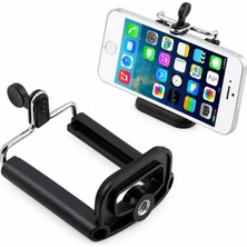 Jetfast Tripod Bağlantılı Selfie Çubuğu Telefon Tutucu Bağlantılı Aparat 1 Adet