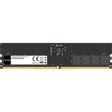 Lexar Udımm 16 GB Ddr5 Ram 5600MHZ, 288-PIN Ddr5 Udımm Bilgisayar Ram, Pc Belleği Için Yüksek Performanslı Udımm Bellek, 1,1V, CL46-45-45-90