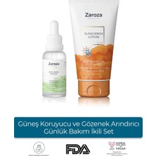 Güneş Koruyucu ve Gözenek Arındırıcı Günlük Bakım Ikili Set