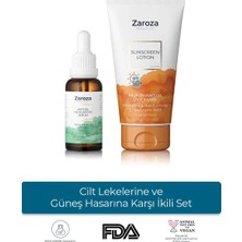 Cilt Lekelerine ve Güneş Hasarına Karşı Ikili Set