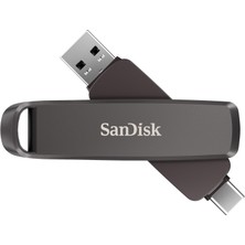 Sandisk 512 GB Extreme Pro Çift Sürücü. USB - C+Usb - A, 1000 Mb/sn'ye Kadar Okuma