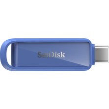 Sandisk Telefon Sürücüsü, USB Tip-C 256 GB (Akıllı Telefonlar, Tabletler ve Bilgisayarlar Için Flash Sürücü, 150 Mb/s Okuma, Taşıma Anahtarlık Döngüsü, 1 Yıllık Rescuepro Deluxe Yazılımı) - Maritime B