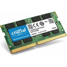 Abato Önemli 16 GB Ddr4 Ram 2400 Mhz CL17 Sodımm CT16G4SFD824A - Dizüstü Bilgisayar ve iMac Bellek Yükseltmesi - Uyumlu Intel I5 I7 - Daha Hızlı Ram Dizüstü Bilgisayar - 10 Yıl Garanti - Anında Daha F