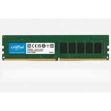 Abato Crucial Micron 16 GB Ddr4 3200 Mhz CL22 Masaüstü Ram Bellek Udımm 288-PIN 1.2 V Pc Bellek Modülü Oyun Ofis Ev Ofis Iş Bilgisayarı Için Yükseltme CT16G4DFRA32A