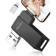 Levida USB Bellek 512 Gb, Levida Bellek Çubuğu USB 3.0 Fotoğraf Çubuğu (Mobil Bellek, Döndürülebilir Tasarım, Otomatik Yedekleme), Ios, Iphone, Android Cep Telefonu, Ped, Dizüstü Bilgisayar ve Bilgisa