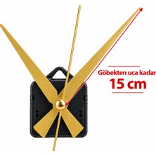 Genpazar Sessiz Akar Saat Motoru 18 mm ve Mekanizması