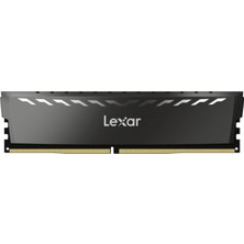 Lexar Thor Ddr4 Ram 8gb 3200MHZ, Dram 288-PIN Udımm Masaüstü Belleği, Intel Xmp 2.0 Için CL16 Yüksek Performanslı Ram, Pc/bilgisayar Için Dahili Bellek, CL16-20-20-40, 1,35V(LD4BU008G-R3200GSXG)