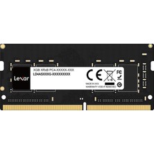 Lexar Sodımm Ddr4 Ram 8gb 3200MHZ, 260-PIN Sodımm Dizüstü Bilgisayar Belleği, Yüksek Performanslı So-Dımm, Pc Dizüstü Bilgisayar Belleği, Yüksek Performanslı Bellek (LD4AS008G-B3200GSST)