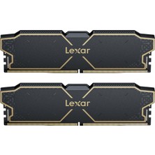 Lexar Ddr5 Ram 32GB Kiti (2X16GB) 6000 Mhz, Dram 288-PIN Udımm Masaüstü Belleği, Xmp 3.0 ve Amd Expo Için Yüksek Performanslı Bilgisayar Belleği, CL32-38-38-96, 1,35V