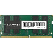 Kaufast 16 GB Ddr4 2666 Mhz So-Dımm Dizüstü Bilgisayar Ram 1.2 V CL19 2rx8 PC4-21300 Çift Sıralı 260-PIN Dizüstü Bilgisayar Ram Bellek Dizüstü Bilgisayar Için KF2666D4S-16G