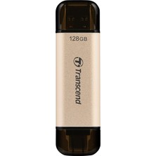 Transcend 128 GB Jetflash 930C Çift USB Bellek, 420 Mb/s'ye Kadar
