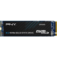 Pny CS1030 250 GB M.2 Nvme Pcıe Gen3 X4, Dahili Ssd, 2500 Mb/s Okuma Hızı 1100 Mb/s Yazma Hızı Dahili Katı Hal Sürücüsü (Ssd)