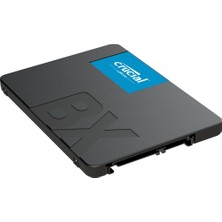 Crucial BX500 Sata SSD 4 Tb, 2,5" Dahili Sabit Sürücü, 540 Mb/sn'ye Kadar, 4 Tb SSD Dizüstü ve Masaüstü (Pc), 3D Nand, Dinamik Yazma Hızlandırma ile Uyumlu - CT4000BX500SSD101