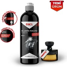Smx Ultra Silikon Jel Lastik Parlatıcı 500 ml ( Suya Dayanıklı ve Uzun Süre Kalıcı ) + 🎁 Hediye Lastik Parlatma Aplikatörü, Hazneli Siyah Renk