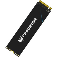 Acer Predator GM9000 Gen5 Oyun SSD 1 Tb - 14000 Mb/s'ye Kadar Okuma - M.2 2280 Nvme Pcıe 5.0, Dram Önbellekli, Dizüstü ve Masaüstü Bilgisayar Için Dahili Katı Hal Sürücüsü - Ps5 Uyumlu