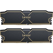 Lexar Ddr5 Ram 32GB Kit (2X16GB) 6000 Mhz, Dram 288-PIN Udımm Masaüstü Belleği, Yüksek Performanslı Oyun Bilgisayarı Belleği Intel Xmp 3.0/amd Expo'yu Destekler, On-Die Ecc, 1,25V