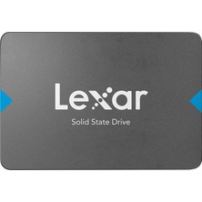 Lexar 2,5 Inç Sata Iıı (6 Gb/s) 2 Tb Ssd, Katı Hal Sürücüsü, 550 Mb/s'ye Kadar Okuma Dahili SSD Sabit Sürücüsü, Dizüstü Bilgisayar Için Sata Ssd, Masaüstü Bilgisayar/pc