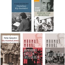 Literatür Yayıncılık Köy Enstitüleri Seti - Unutulma Köy Enstitüleri - Fakir Baykurt ve Diğer Yazarlar - Ciltsiz 5 Kitap