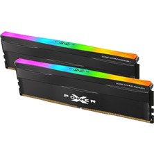 Sp Silicon Power Silicon Power Ddr5 32 GB (2X16 Gb) Rgb 6000 Mhz (PC5-48000) 288 Pinli CL30 1,35 V Udımm Masaüstü Bellek Modülü Ram SP032GXLWU60AFDF Siyah Rgb