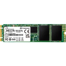 Transcend 1 Tb MTS830S M.2 Sata Iıı 2280 Ssd, Dram Önbellek, B+M Anahtarı