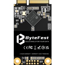 Bytefest SSD Sabit Disk Dahili Msata 128GB Mini Sata Iıı Pc ve Dizüstü Bilgisayar Için Dahili SSD (30X50MM)