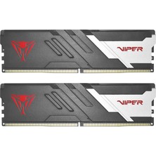 Patriot Memory Patriot Viper Venom Ddr5 Ram 16 GB (2x8 Gb) 6000MT/S CL36 1.35V Udımm Masaüstü Oyun Bellek Kiti Intel Xmp/amd Expo ile Uyumlu - PVV516G600C36K