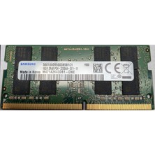 Samsung 16 GB Ddr4 3200 Mhz PC4-25600 1.2 V 2rx8 260-PIN Sodımm Dizüstü Ram Ram Modülü M471A2K43DB1-CWE