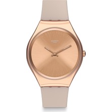 Swatch Syxg101 Kadın Kol Saati 3 ATM Suya Dayanıklı Çelik Kasa Altın - Rose Gold Renk