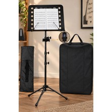 Lastvoice NT-106CS Taşıma Çantalı Makaslı Nota Sehpası Seti