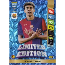 Hediyecik 2025 Fifa 365 Lamine Yamal Limited Edition Xxl Futbolcu Kartı Büyük Boy
