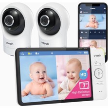 Vtech Baby RM7764-2HD 7” Hd Ekranlı Çift Kameralı Bebek Monitörü