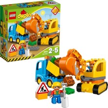 LEGO® DUPLO 10812 Kamyon ve Paletli Kazıcı Yaratıcı Bloklar Hediye Seçeneği