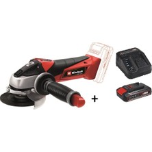 Einhell Te-Ag 18/115 Li Akülü Avuç Taşlama 2.5 Ah Starter Kit Güçlü Performans ve Dayanıklı Gövde