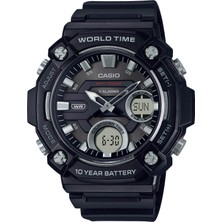 Casio Analog-Digital Combination 52.2 mm Quartz Saat AEQ-120W-1AVDF
