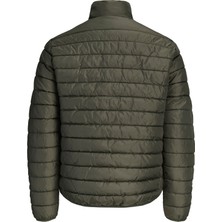 Jack & Jones Erkek Su Itici Özellikli Yüksek Yaka Uzun Kollu Puffer Ceket - Elvis